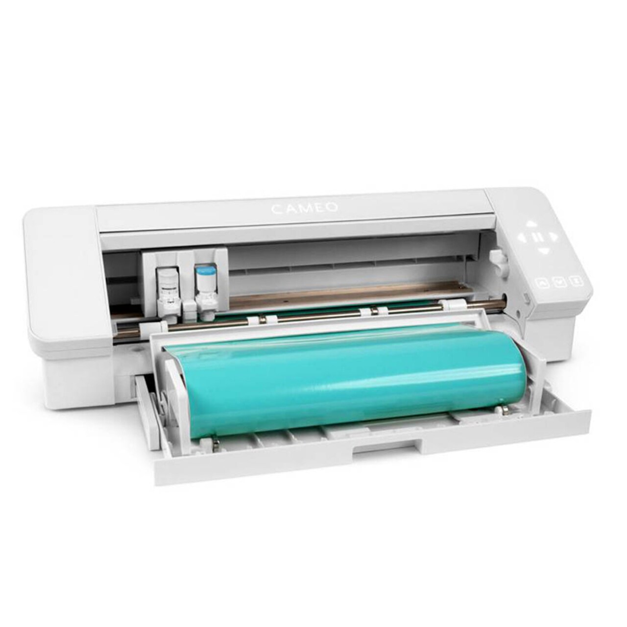 Silhouette Cameo 4 with Bluetooth, 12x12 Cutting Mat, Autoblade, 100 Designs and Studio Software - White
